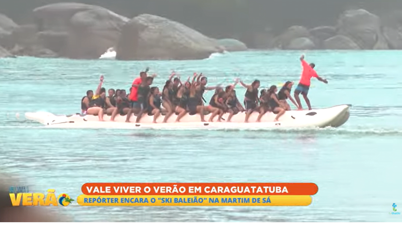 Segundo programa do ‘Vale Viver o Verão’ é exibido em Caraguá