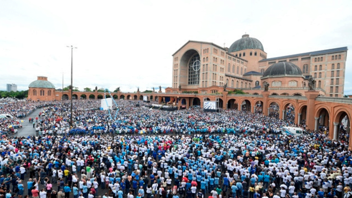 Basílica de Aparecida foi o destino de 8 milhões de peregrinos em 2022