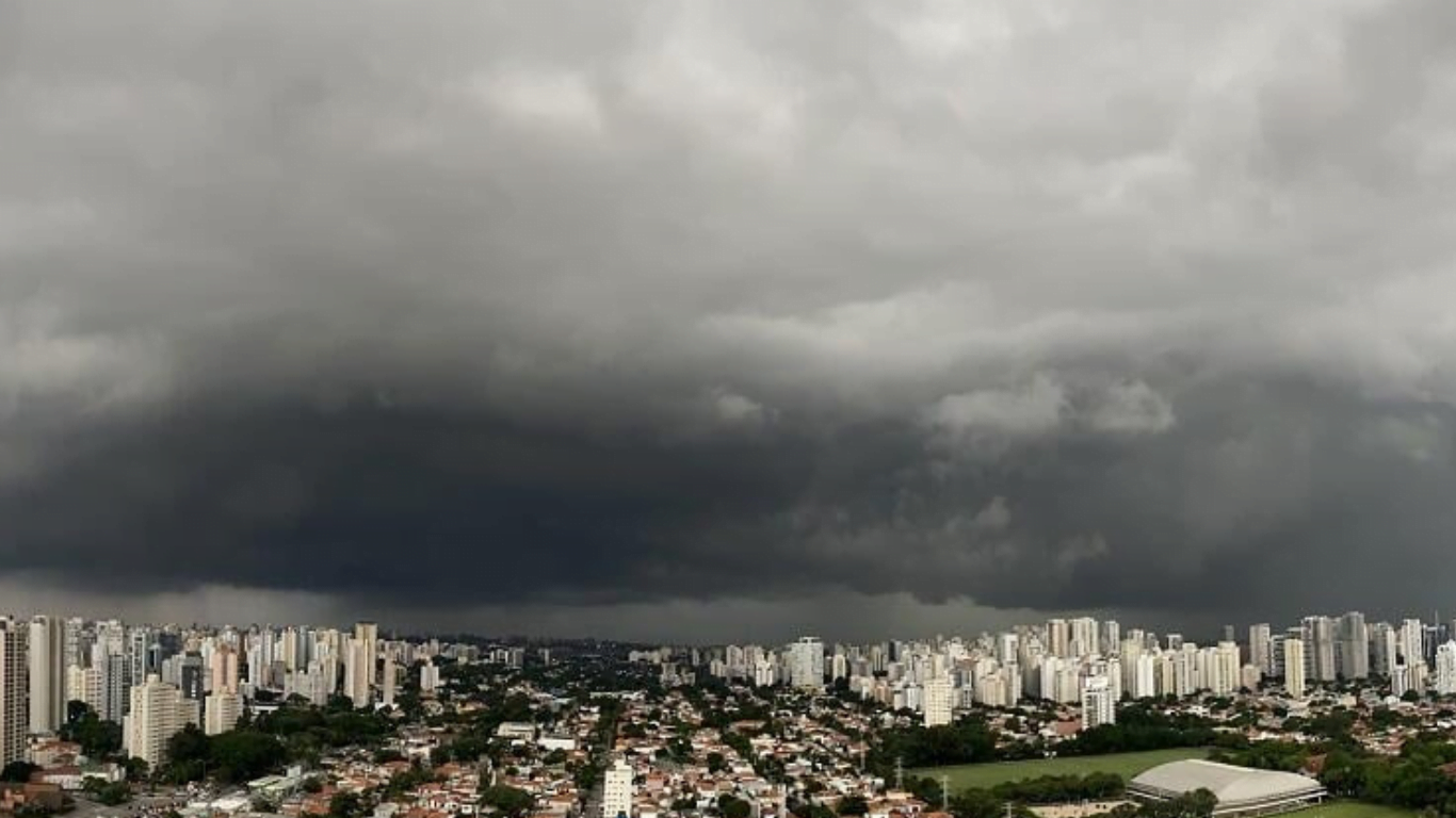 Defesa Civil alerta para riscos de tempestades neste final de semana