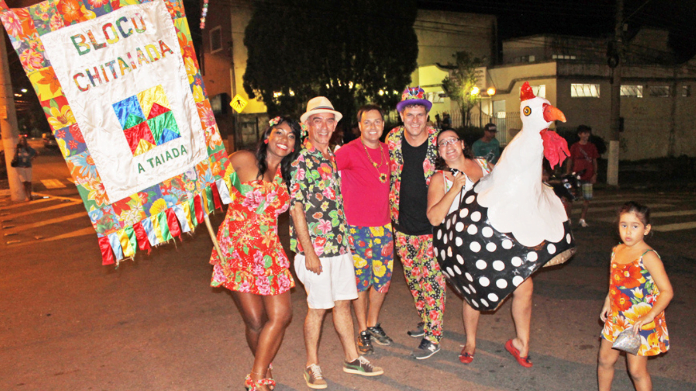 Apresentações de blocos animam Carnaval de Caçapava