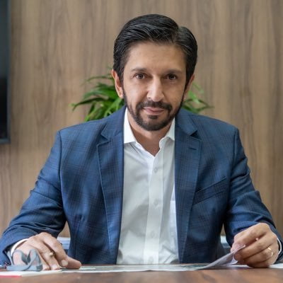 Prefeito de São Paulo, Ricardo Nunes concede entrevista ao Jornal Nova Brasil