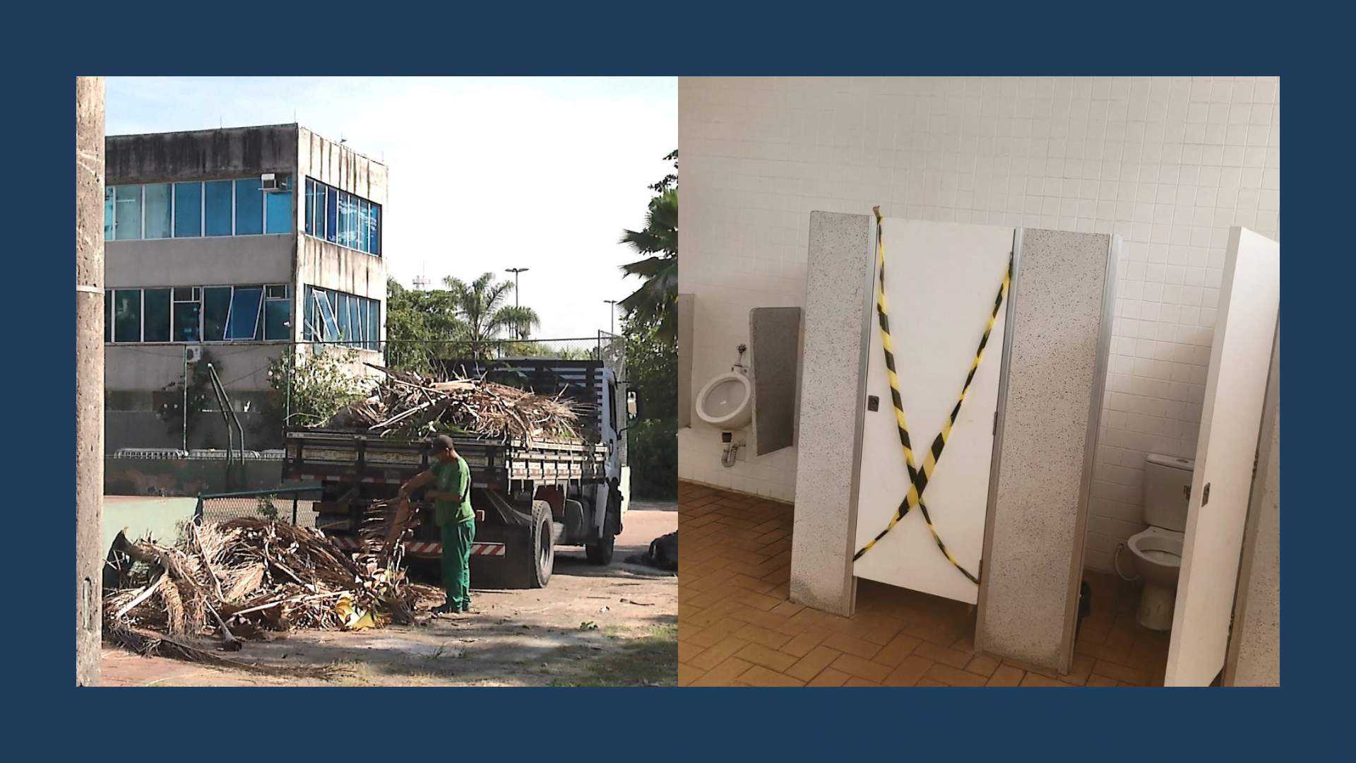 Munícipes de Santos reclamam da falta de manutenção no Rebouças