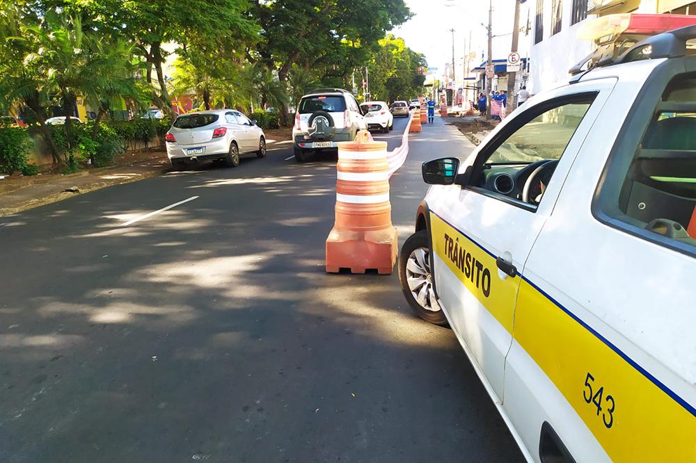 Av. Francisco Junqueira têm interdição parcial nesta terça (23)