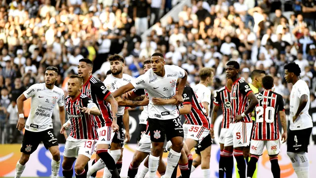 Corinthians e São Paulo empatam em clássico quente e tabu é mantido