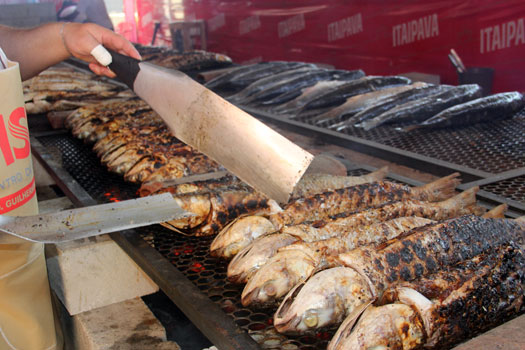 Começa a Festa da Tainha de Praia Grande
