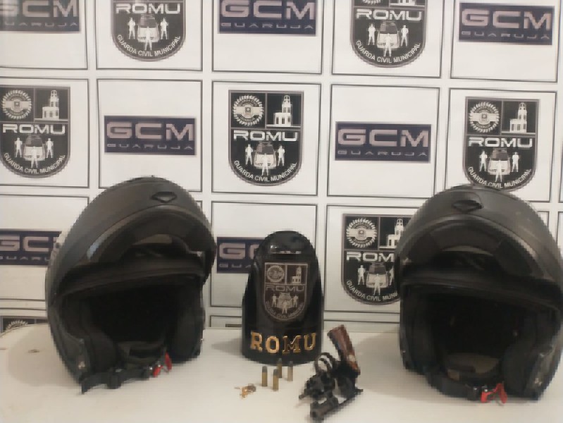 Guarda de Guarujá prendem suspeitos de crimes de roubo e violência doméstica