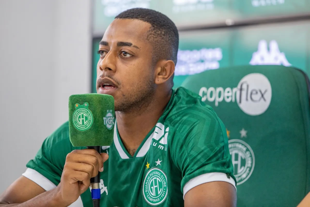 Guarani afasta Diego Porfírio de maneira preventiva