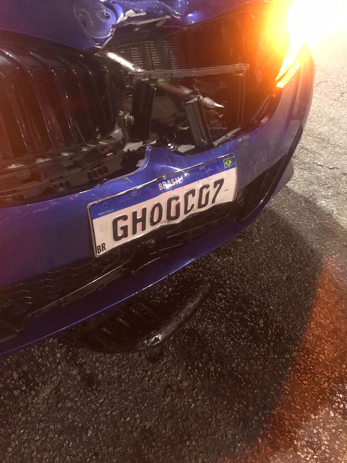 Acusado de atropelar mulher lamenta prejuízo do carro, ao invés de se preocupar com a vítima