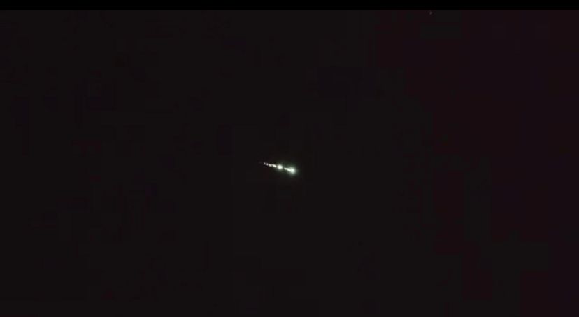 Luzes no céu chamam a atenção de moradores do interior de SP