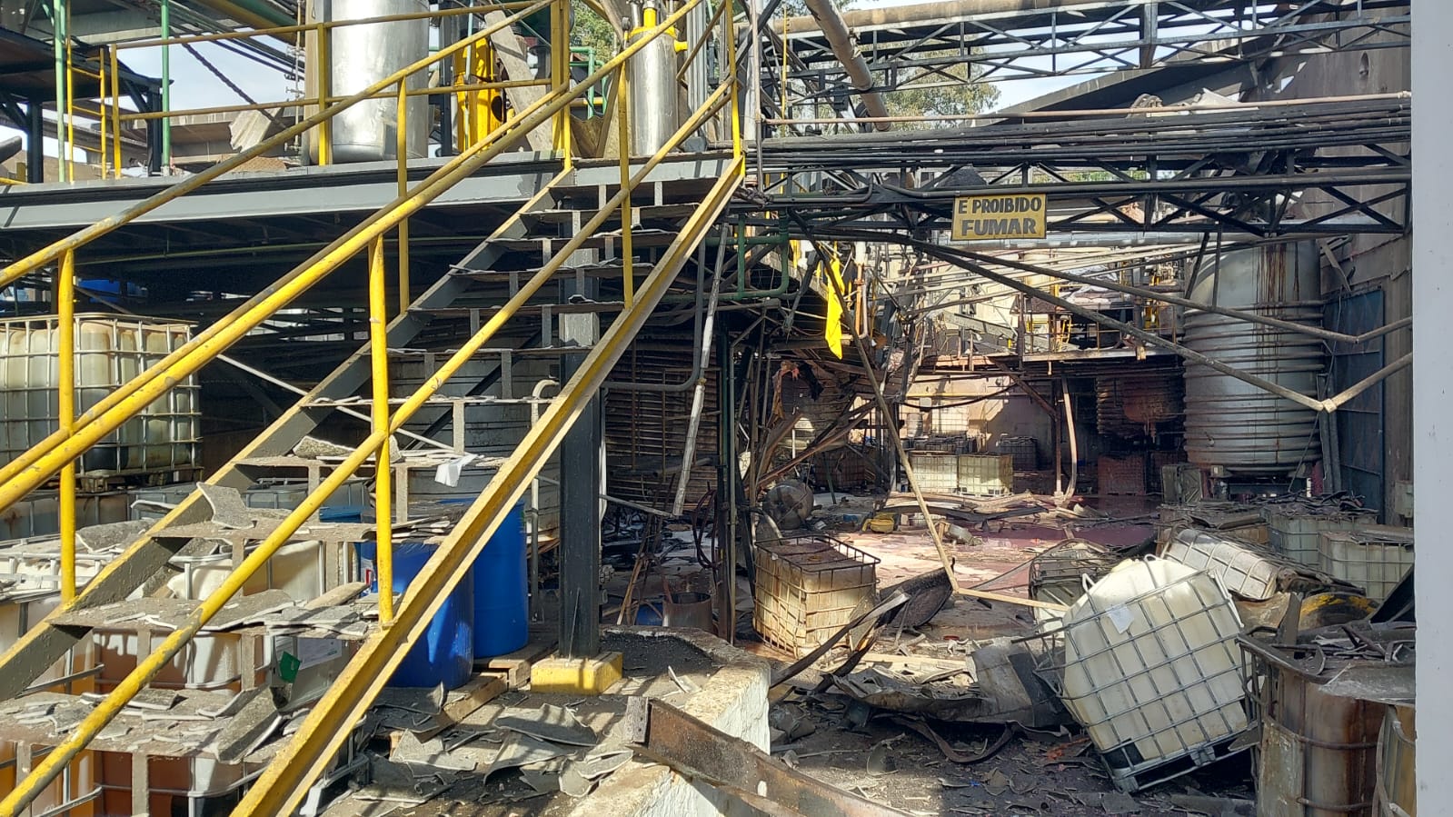 Explosão em empresa deixa cinco feridos em Várzea Paulista