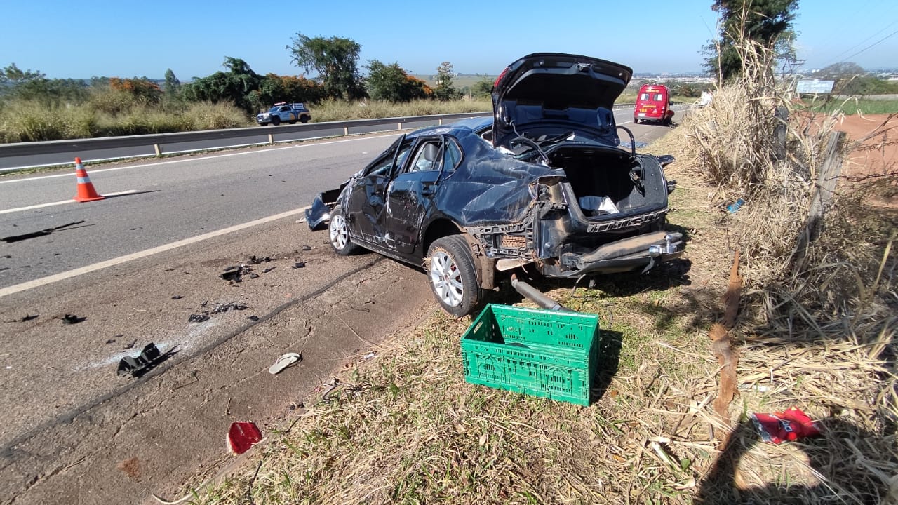 O adolescente Alexandre Rodrigo, de 14 anos, morreu nesta quinta (29/06) após capotar o carro que dirigia na Rodovia Adhemar de Barros