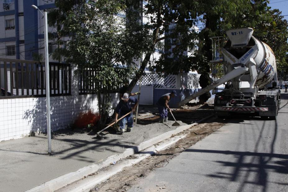 Bairro de Santos terá grande número de obras de acessibilidade