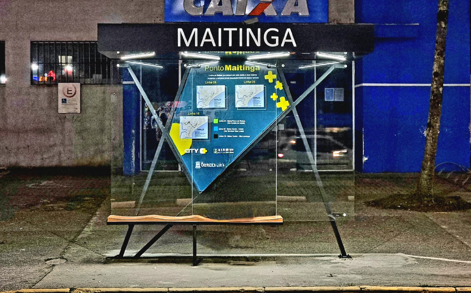 Novos pontos de ônibus são instalados em Bertioga