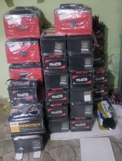 Oito pessoas são presas por receptação de baterias em Sumaré