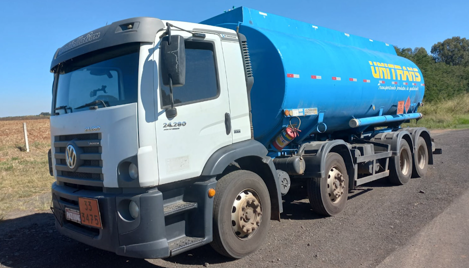 Piratas do asfalto: criminosos tentam roubar caminhão de combustível em Mogi Mirim