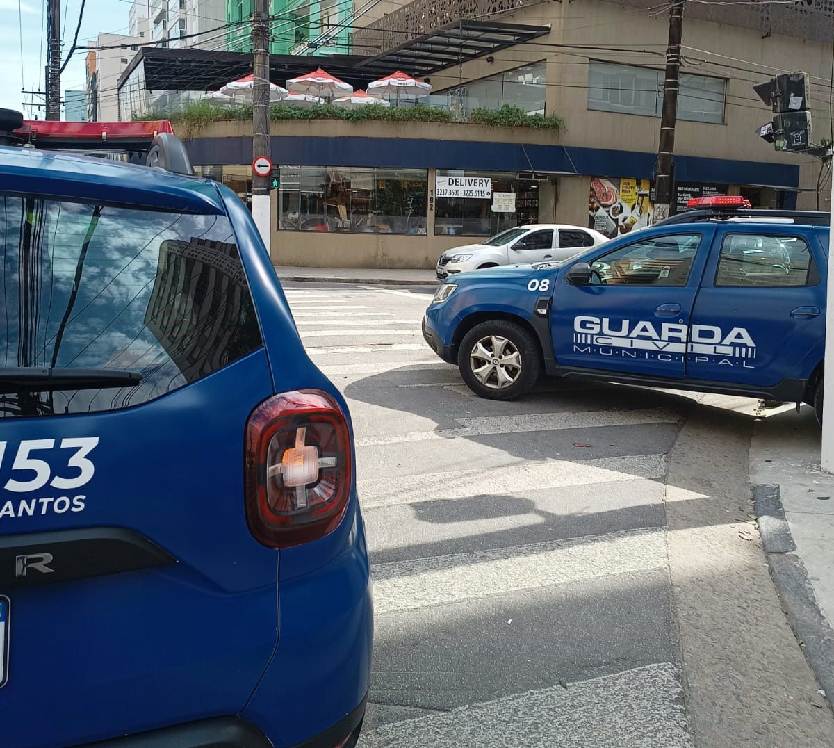 Foragido da Justiça e suspeito de tráfico são presos pela Guarda de Santos