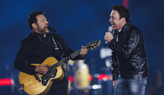 João Bosco João Bosco & Vinícius gravam DVD em Ribeirão