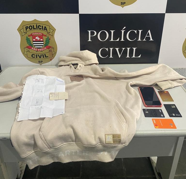 Suspeito de série de roubos no Guarujá é preso