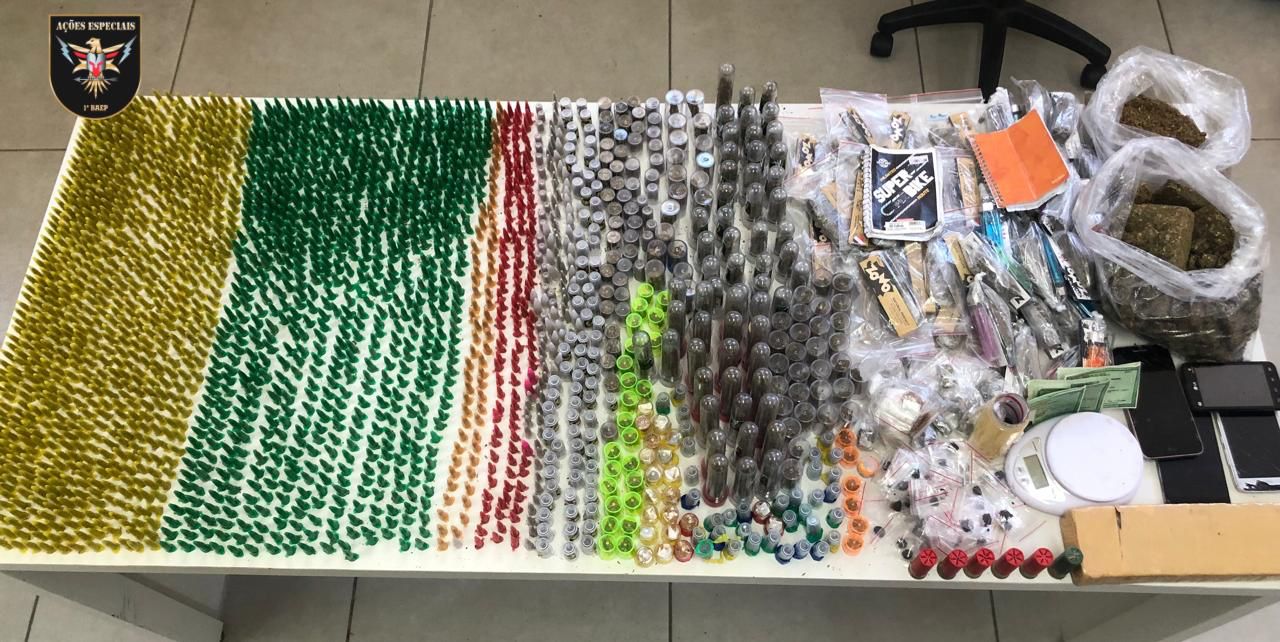 Polícia apreende drogas 'poderosas' durante operação em Jundiaí