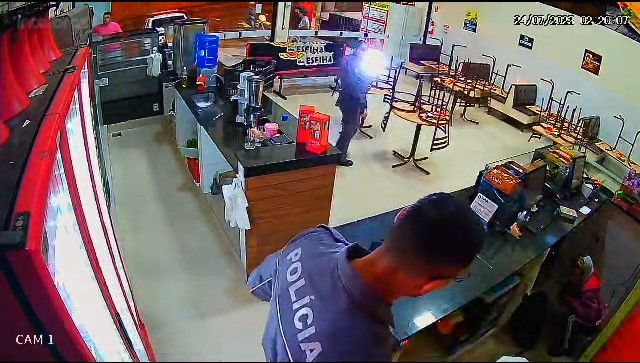 De novo? Homem é preso por novo furto em lanchonete