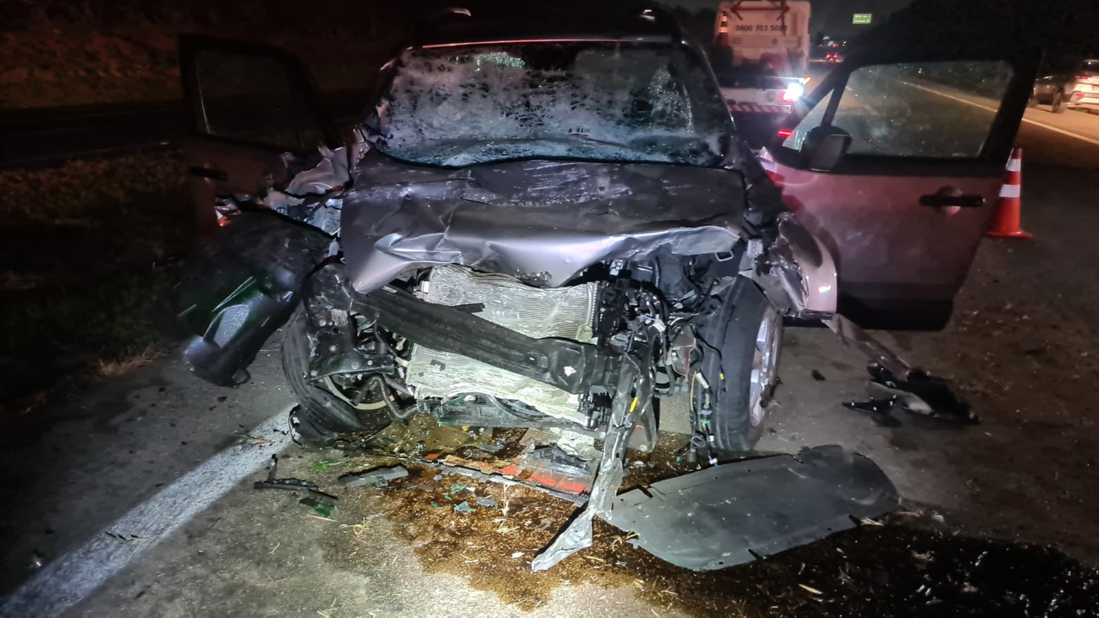 Acidente na Rodovia Santos Dumont em Campinas deixa 4 vítimas fatais