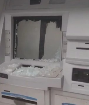 Agência bancária de Bertioga é depredada