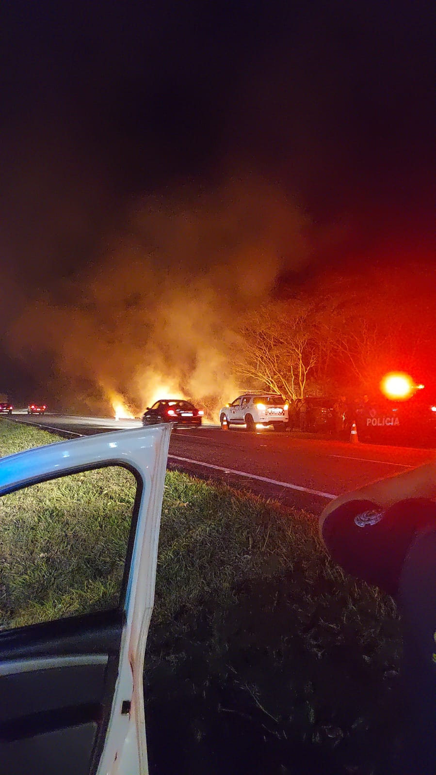Ataque a carro-forte na rodovia dos Bandeirantes