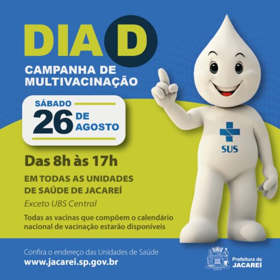 Sábado de vacinação em Jacareí