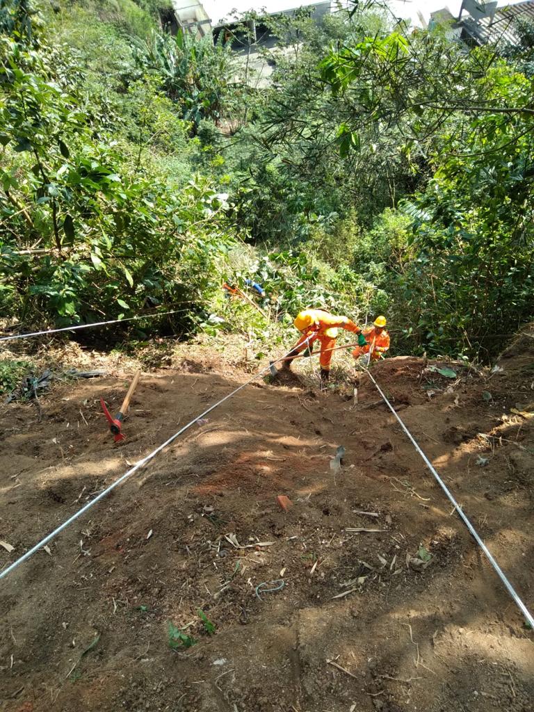 Morro de Santos recebe obras de contenção e melhorias de drenagem