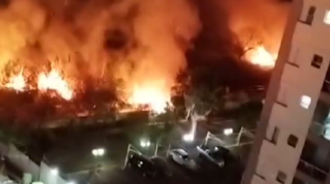 Áreas de mata pegam fogo em Hortolândia e Monte Mor