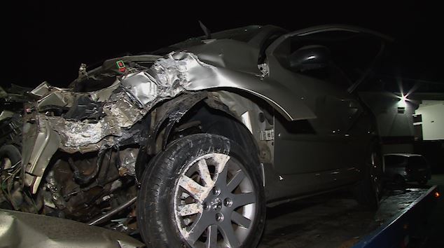 Perseguição termina em acidente e destruição em Campinas