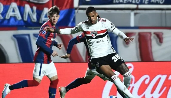 São Paulo perde para o San Lorenzo e fica pressionado na Sul-Americana