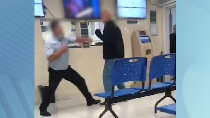 Segurança de hospital agride idoso durante discussão em Jundiaí