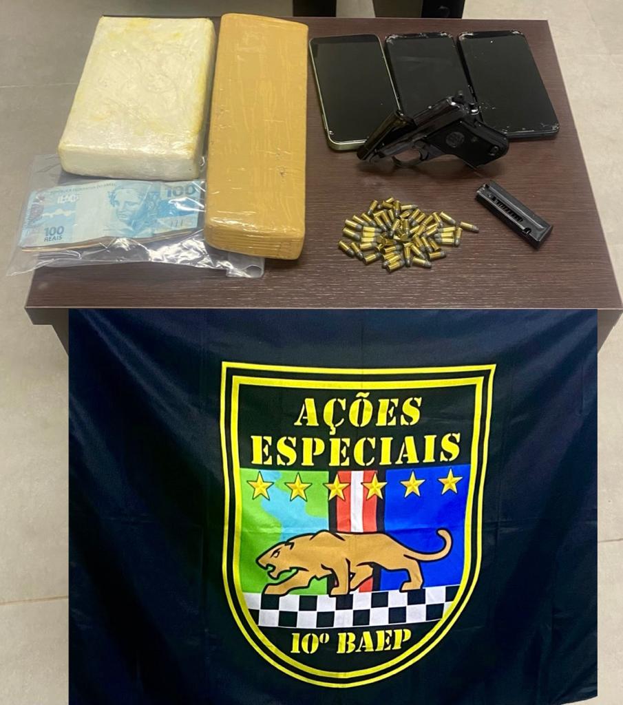 Suspeito de roubo a carro-forte é preso pela PM Suspeito de roubo a carro-forte é preso pela PM