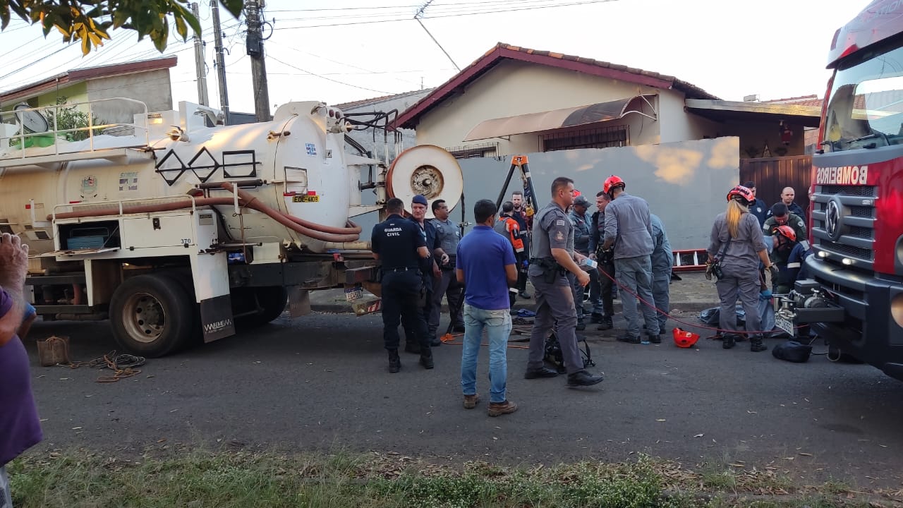 Dois homens morreram intoxicados durante manutenção de fossa em Mogi Guaçu