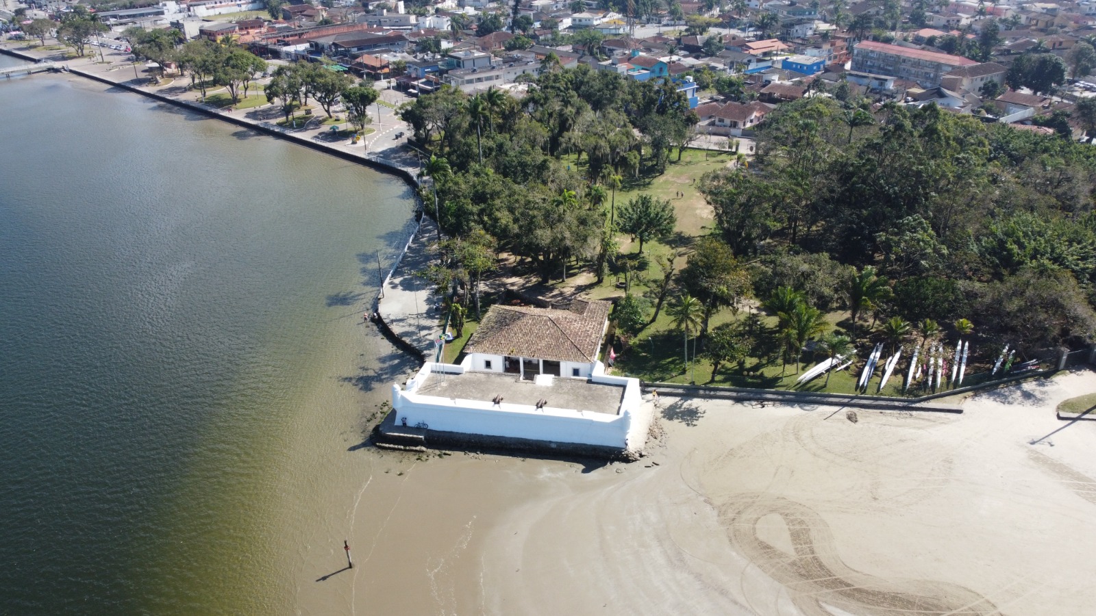 Parque dos Tupiniquins de Bertioga recebe obras de acessibilidade