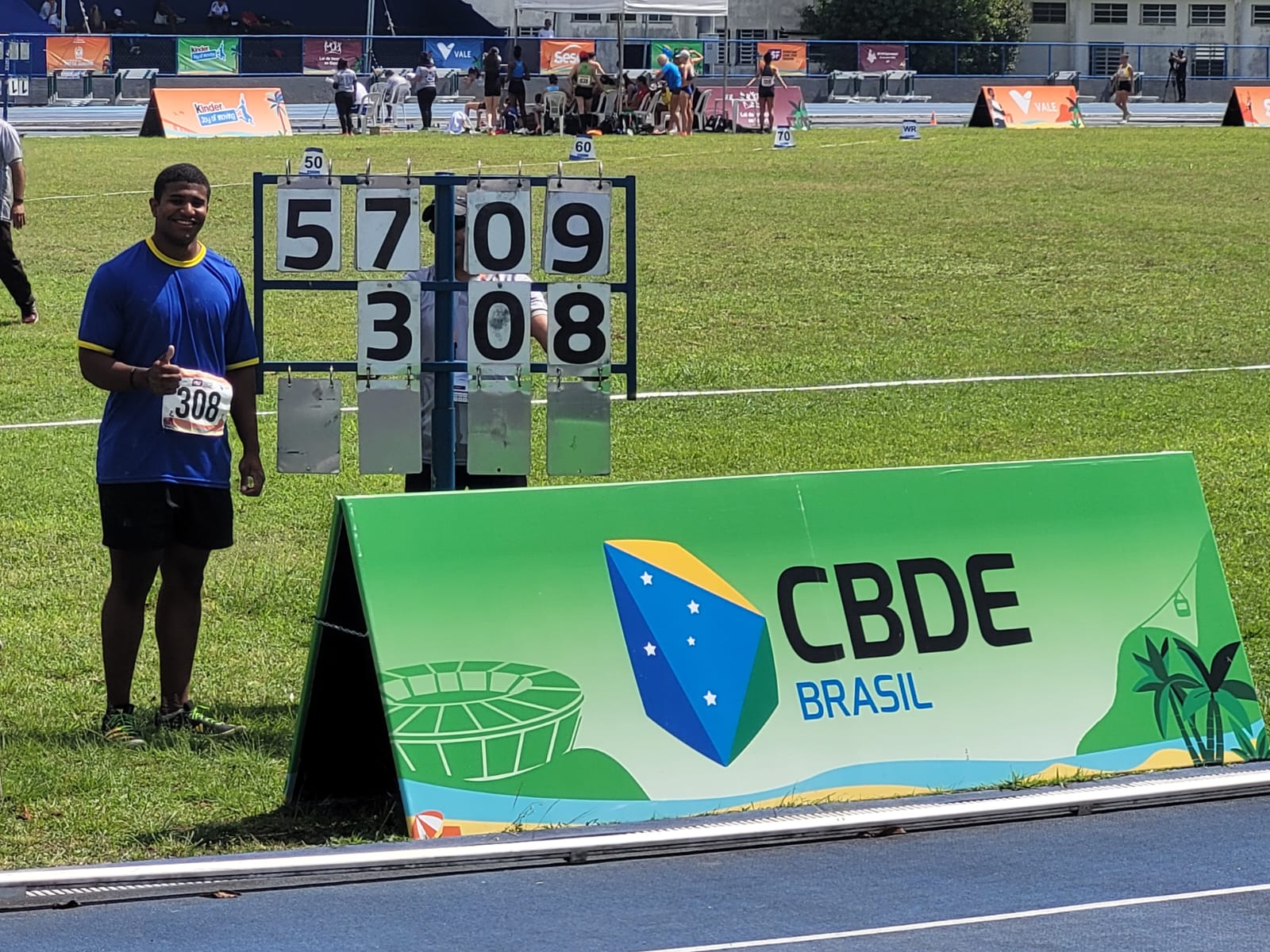 O atleta araçatubense Alberto Rodrigues dos Santos | Foto: Divulgação