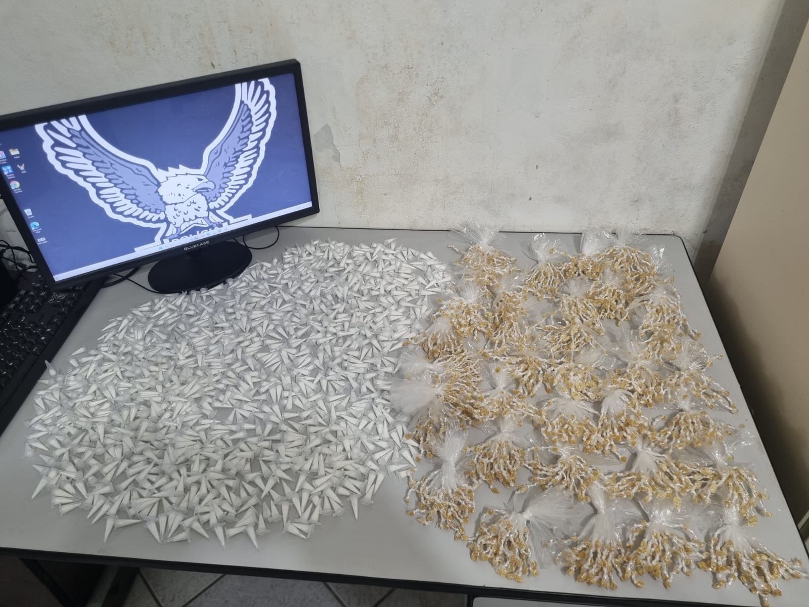 Homem com 3 mil porções de drogas é preso no Litoral Sul