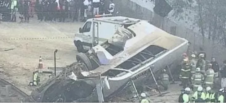 Acidente com ônibus do Corinthians