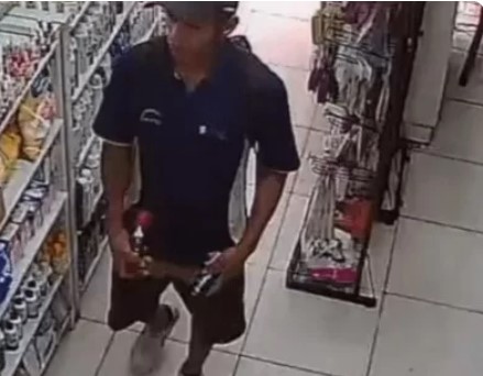 Homem é flagrado realizando furtos em estabelecimentos de Praia Grande