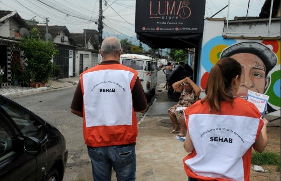 Conjuntos habitacionais de Praia Grande recebem vistoria social