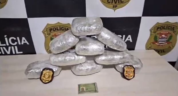 Polícia Civil prende homem com 4,5 kg de maconha em Campinas