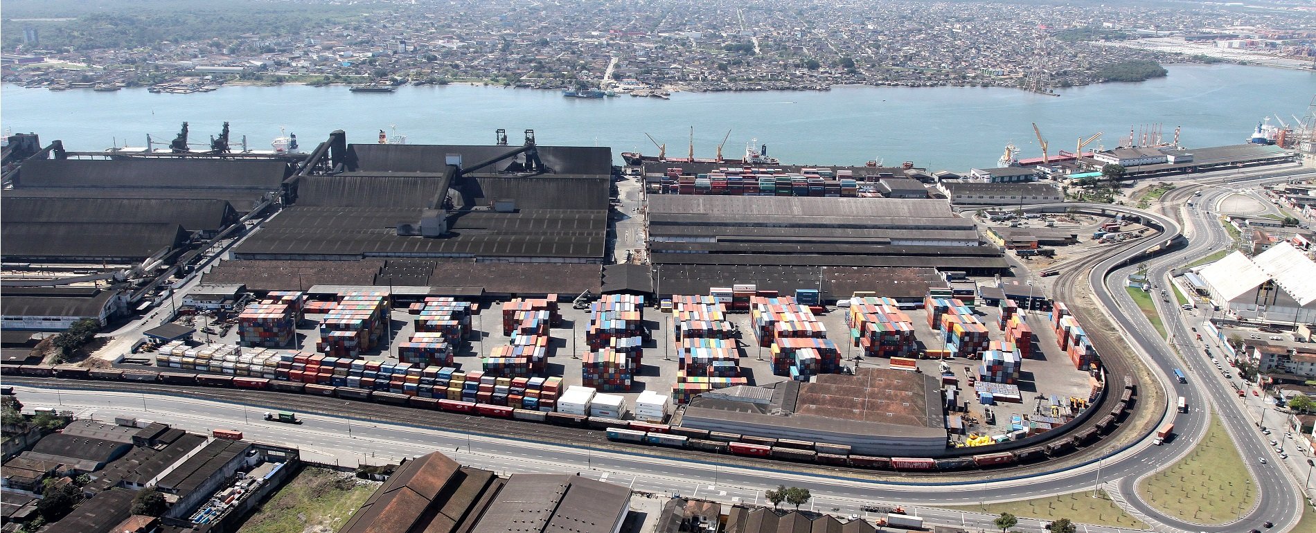 Pera ferroviária será implantada no Porto de Santos e empresa portuária vai mudar de endereço