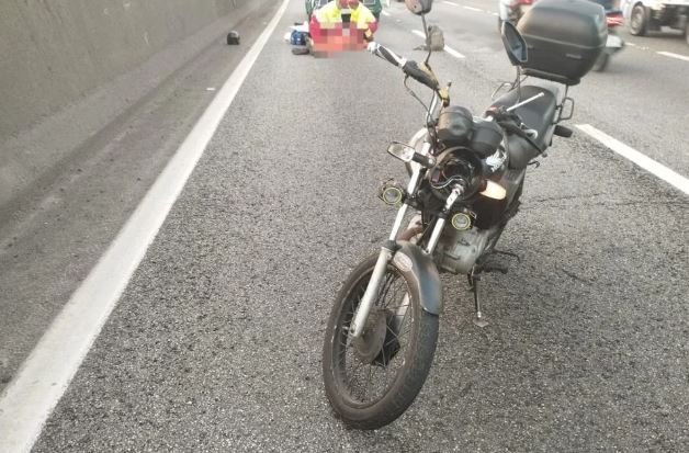 Motociclista morre após grave acidente na Anchieta
