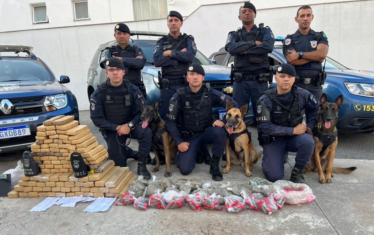 100 quilos de maconha são apreendidos em Jundiaí