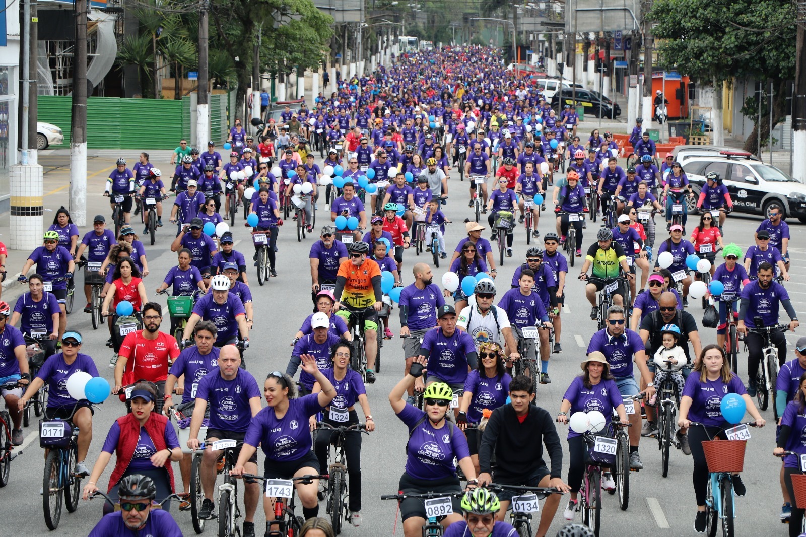 Partiu pedalar! Santos abre inscrições para Passeio Ciclístico da Primavera Criativa
