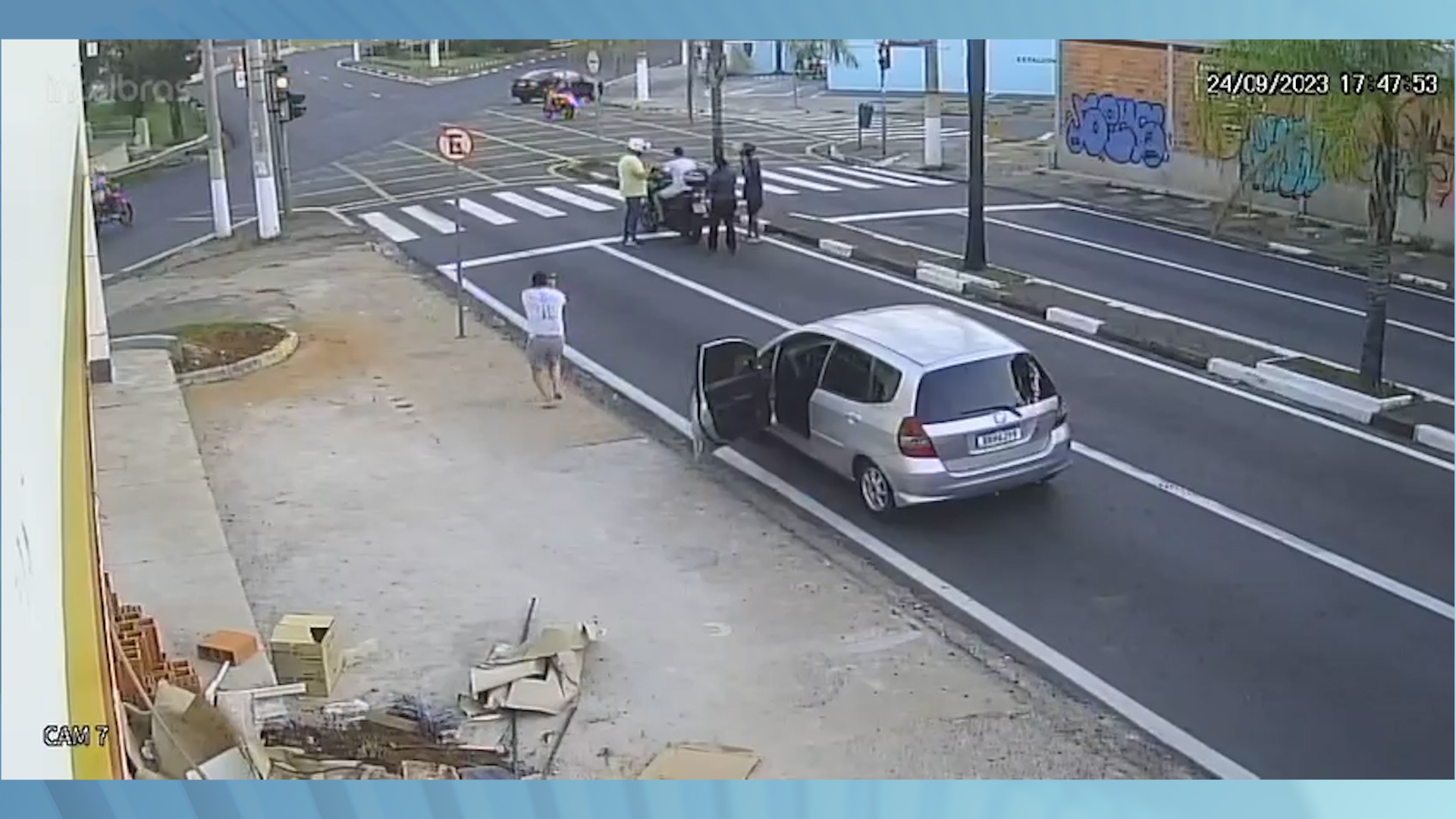 PM de folga evita roubo de moto no centro de Campinas