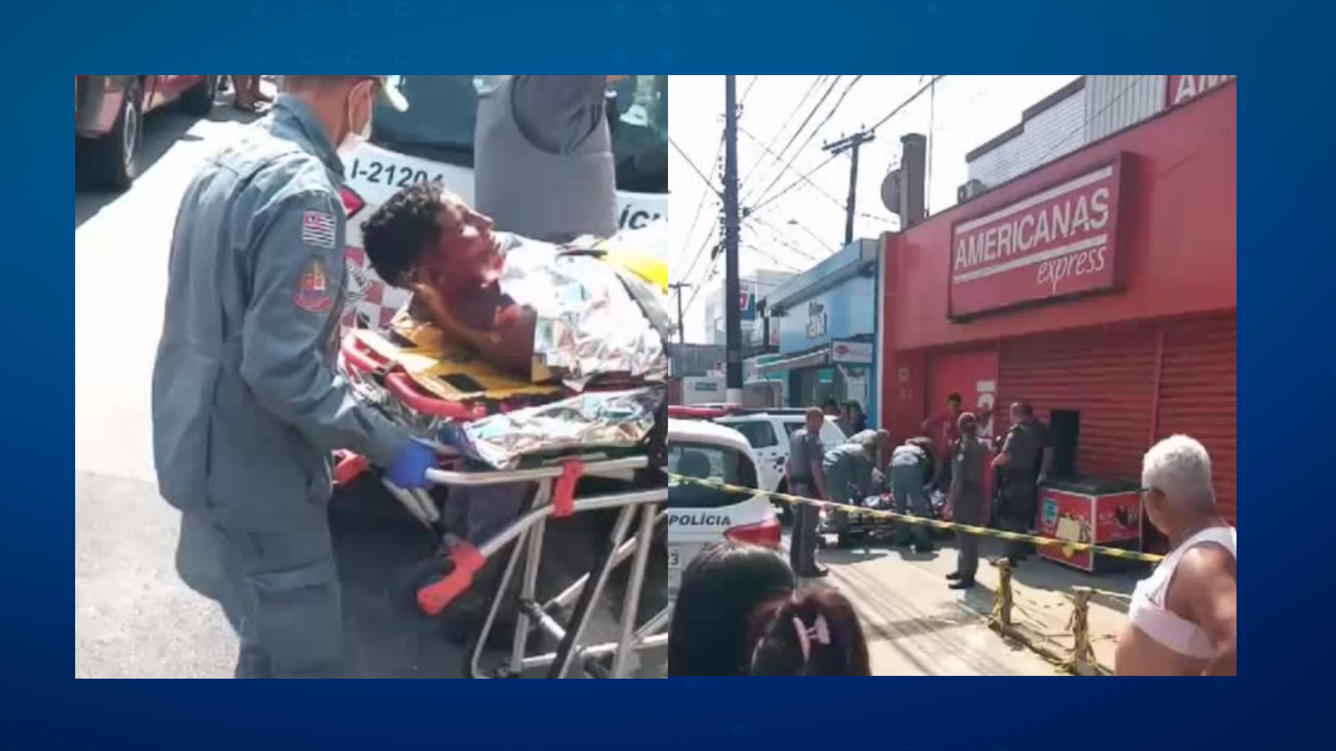 Se deu mal! Bandido é baleado quatro vezes após tentar assaltar loja, em Guarujá