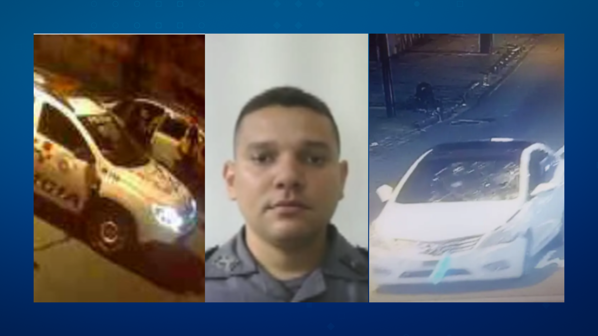 Familiares e amigos se despedem de policial atropelado por motorista embriagado, em São Vicente