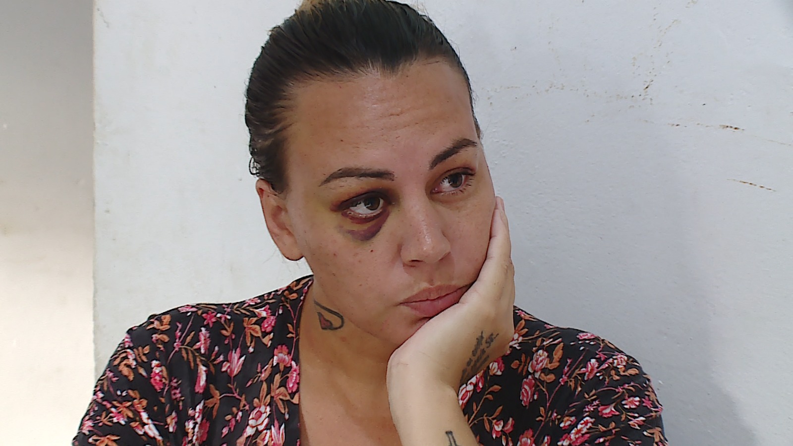 Grávida vítima de agressões fala após morte do marido